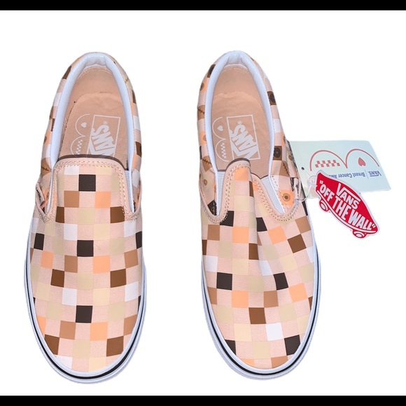 NWT Vans Breast Cancer Slip on Shoes Woman’s 9 - Picture 4 of 7